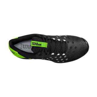 Wilson Hurakn Men's Padel Tennis Sports Shoe Trainer - Black / Neon Green