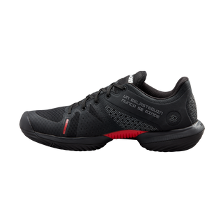 Wilson Bela Pro Padel Shoe - Black/Ebony/Poppy Red