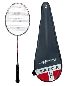 Browning Platinum Nano 75 Badminton Racket + Cover