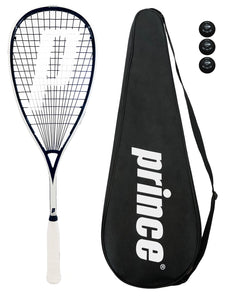 Prince Pro Sovereign 650 Squash Racket + 3 Squash Balls