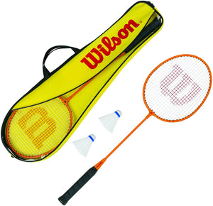 Wilson 2 Player Badminton Set Including 2 Rackets And Shuttles